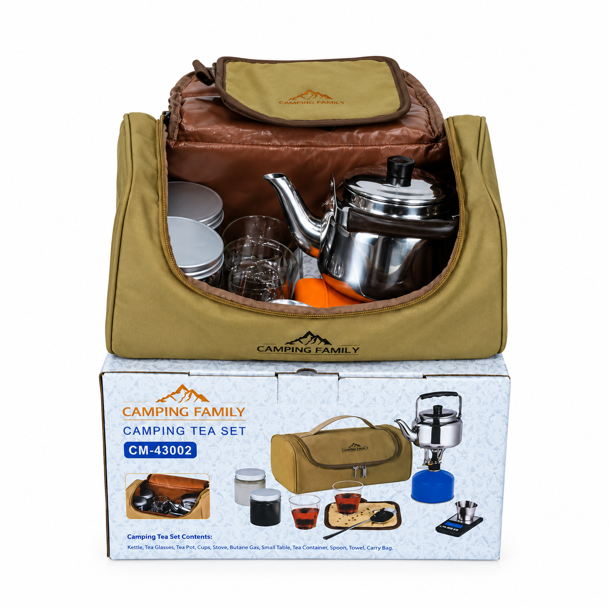 Wanasah Camping Tea Set