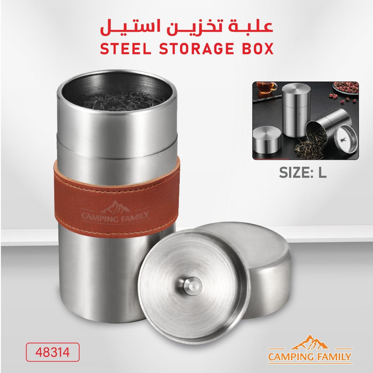 Stainless Steel Spice Container – L