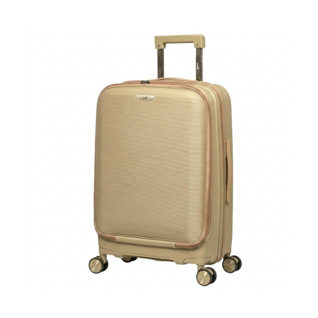 Light brown travel bag, size 28