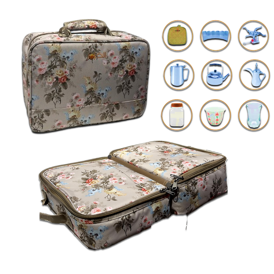 شنطه الحزم فارغه وردي M