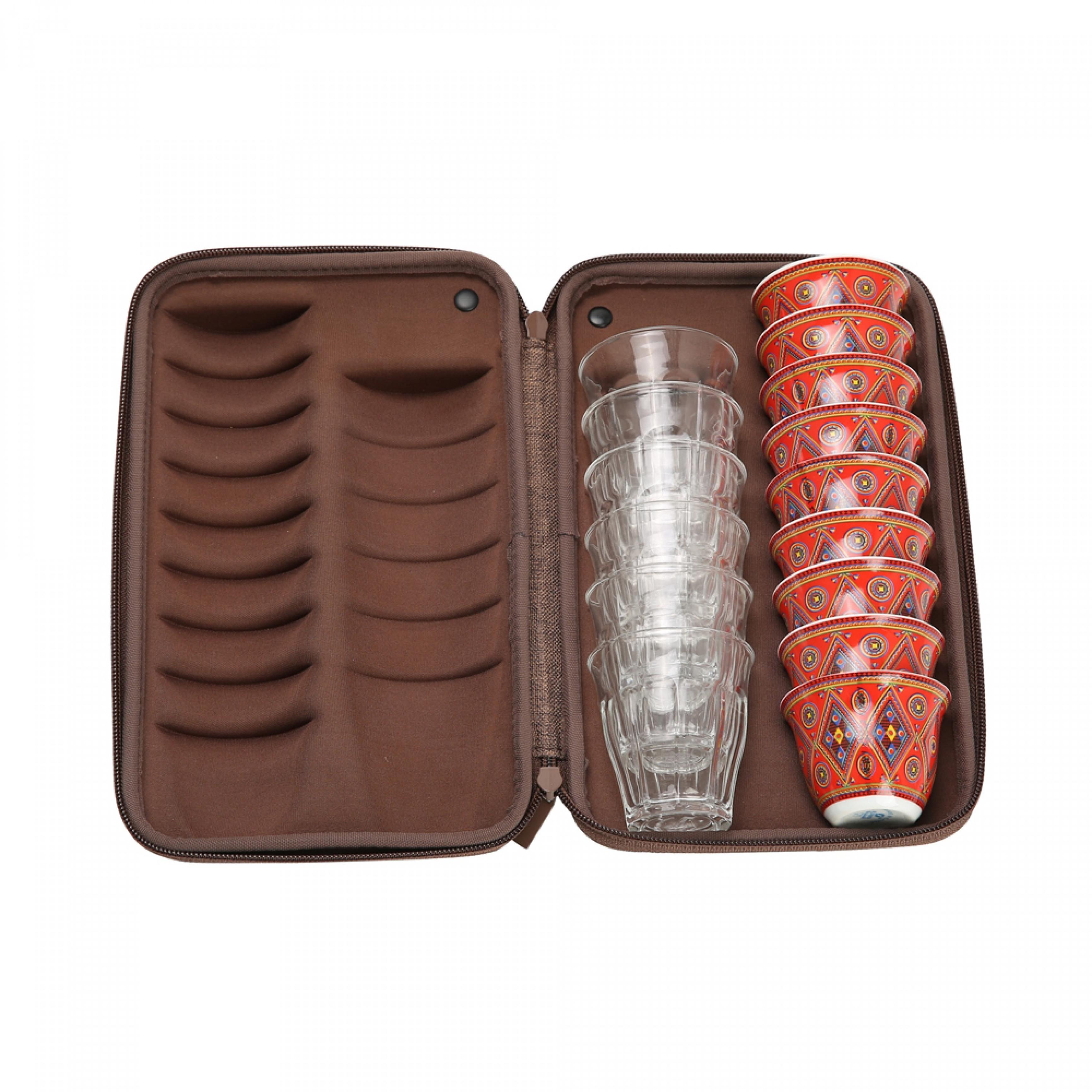 شنطه بياله 6 وفنجان 9سنيدي ممتلئ