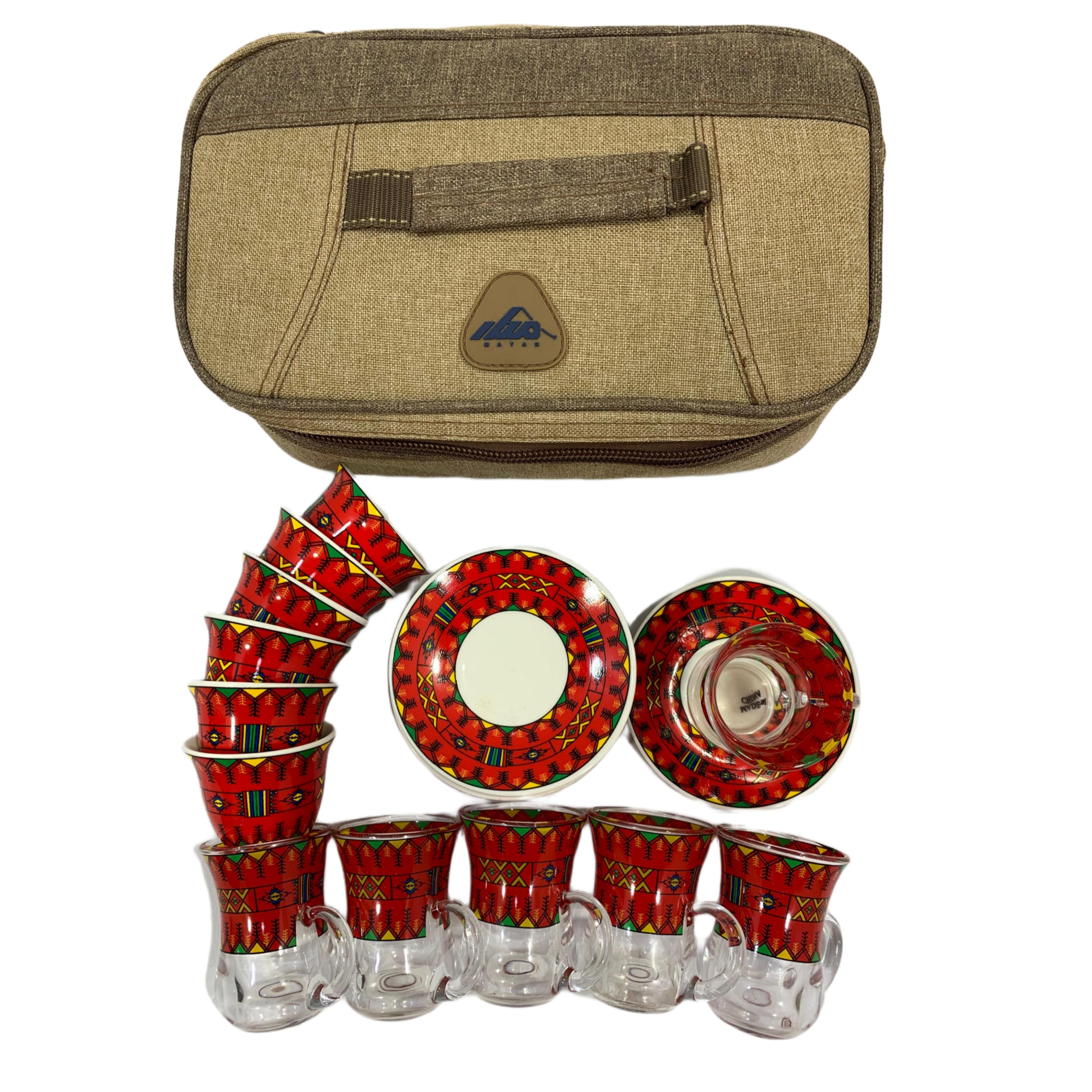 شنطه السنيدي بيالة و فنجان ممتلئه