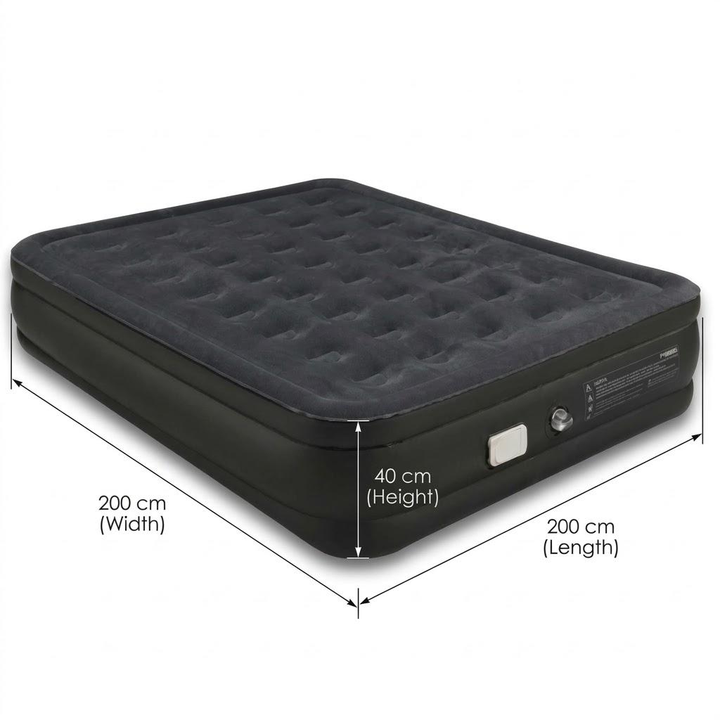 Double Air Mattress – 2 × 2 × 40 cm