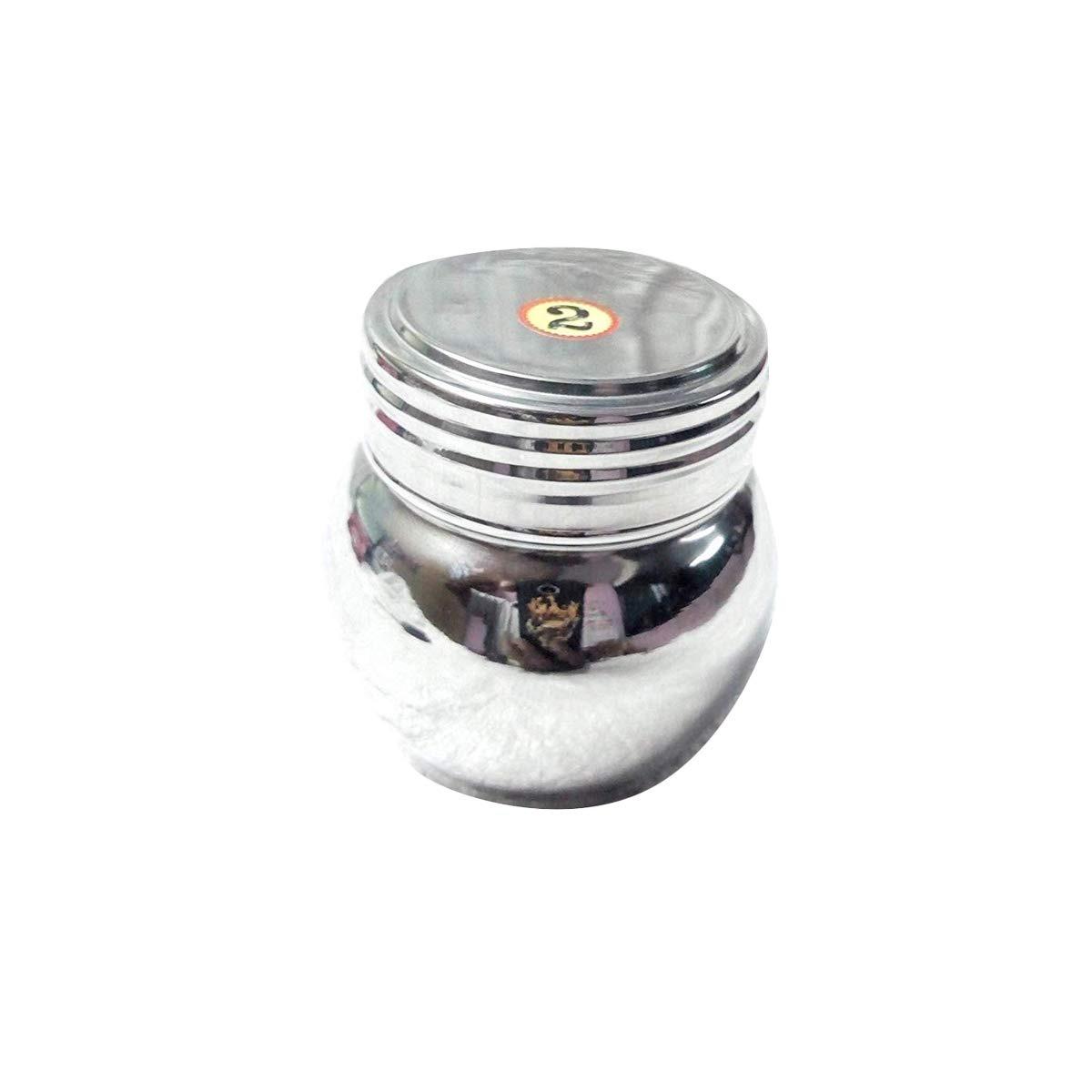 علبه بهارات استالس فضي