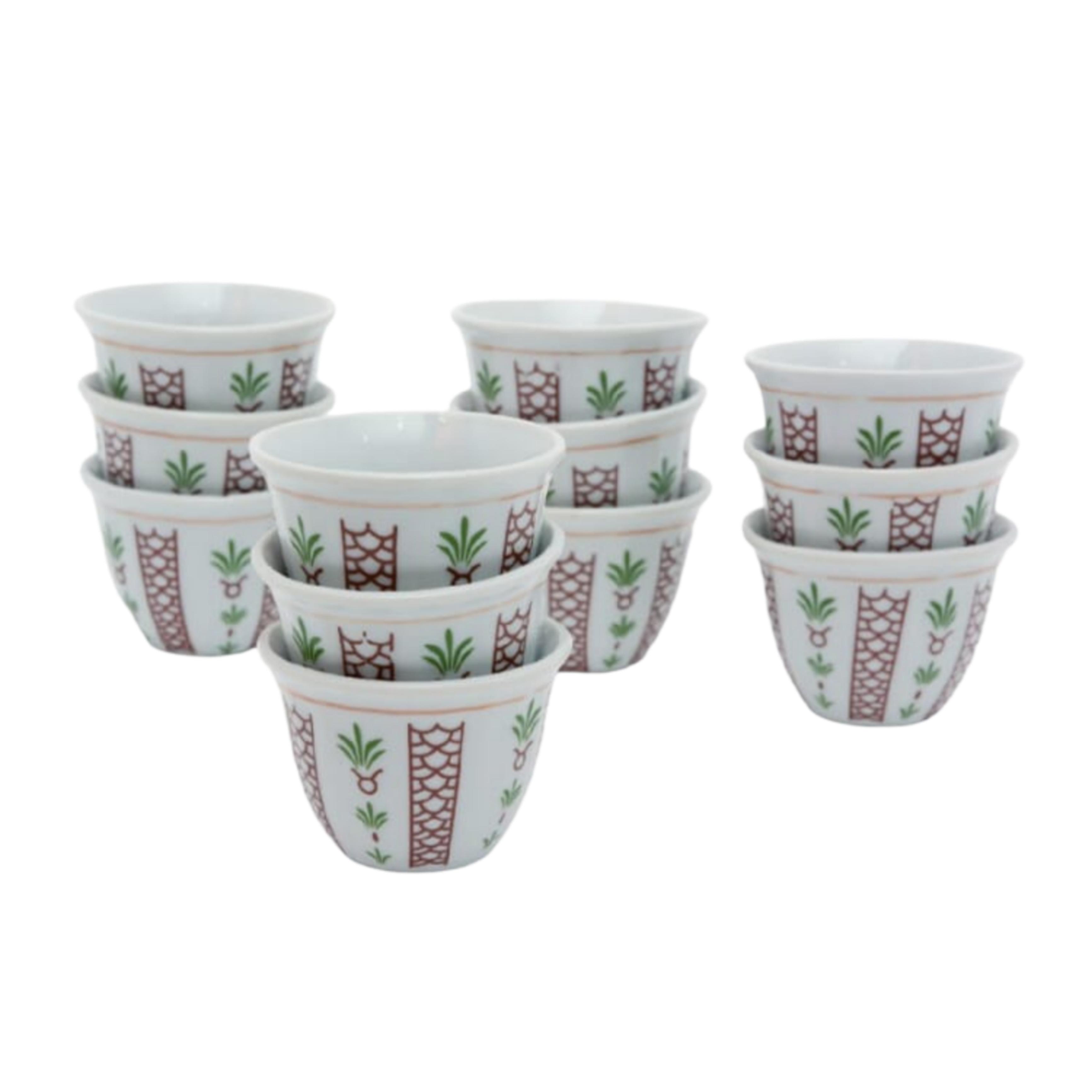 طقم فنجان 12 قطعه