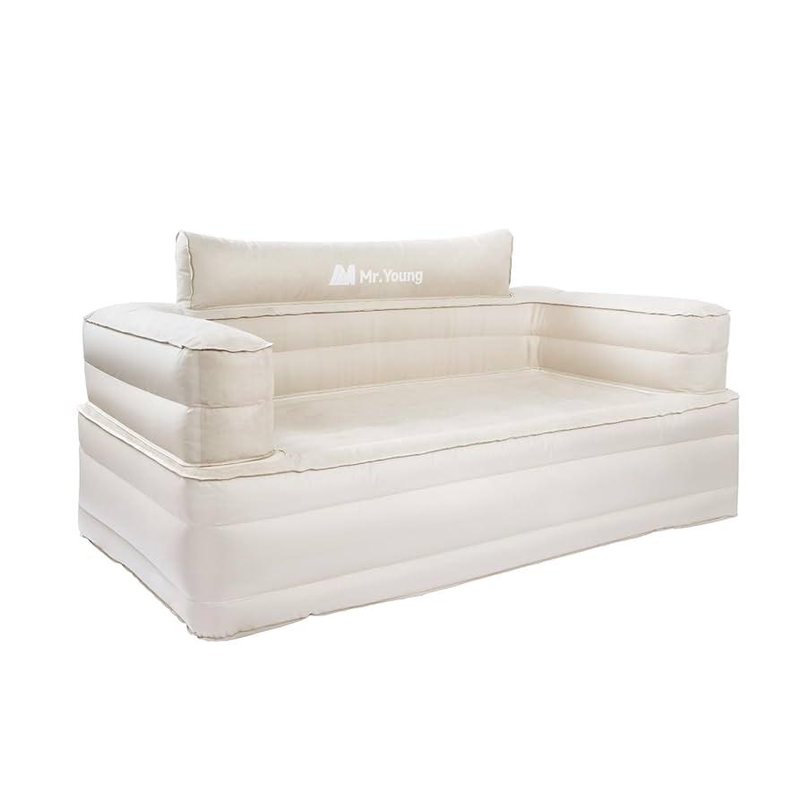 كنبه هواء الحزم مع ماكينه نفخ