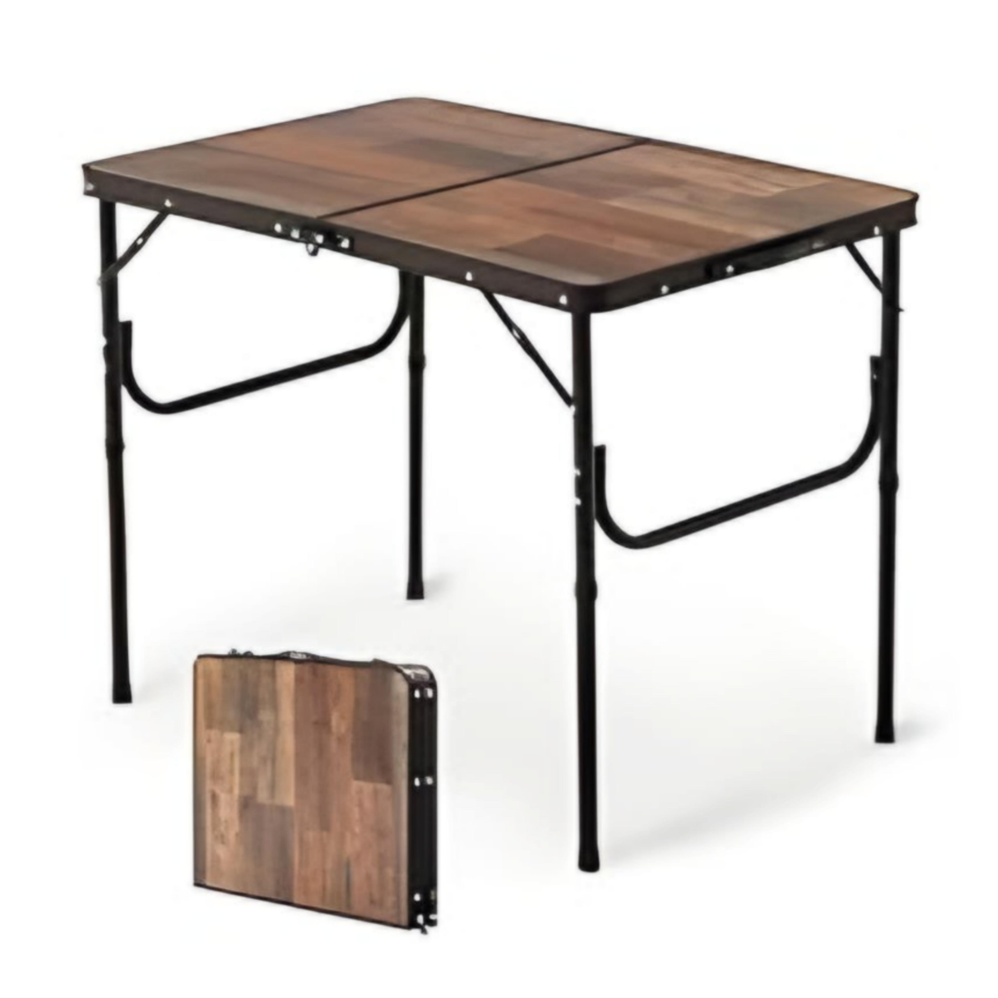 "طاوله خشبيه 2 سفط 93*55"