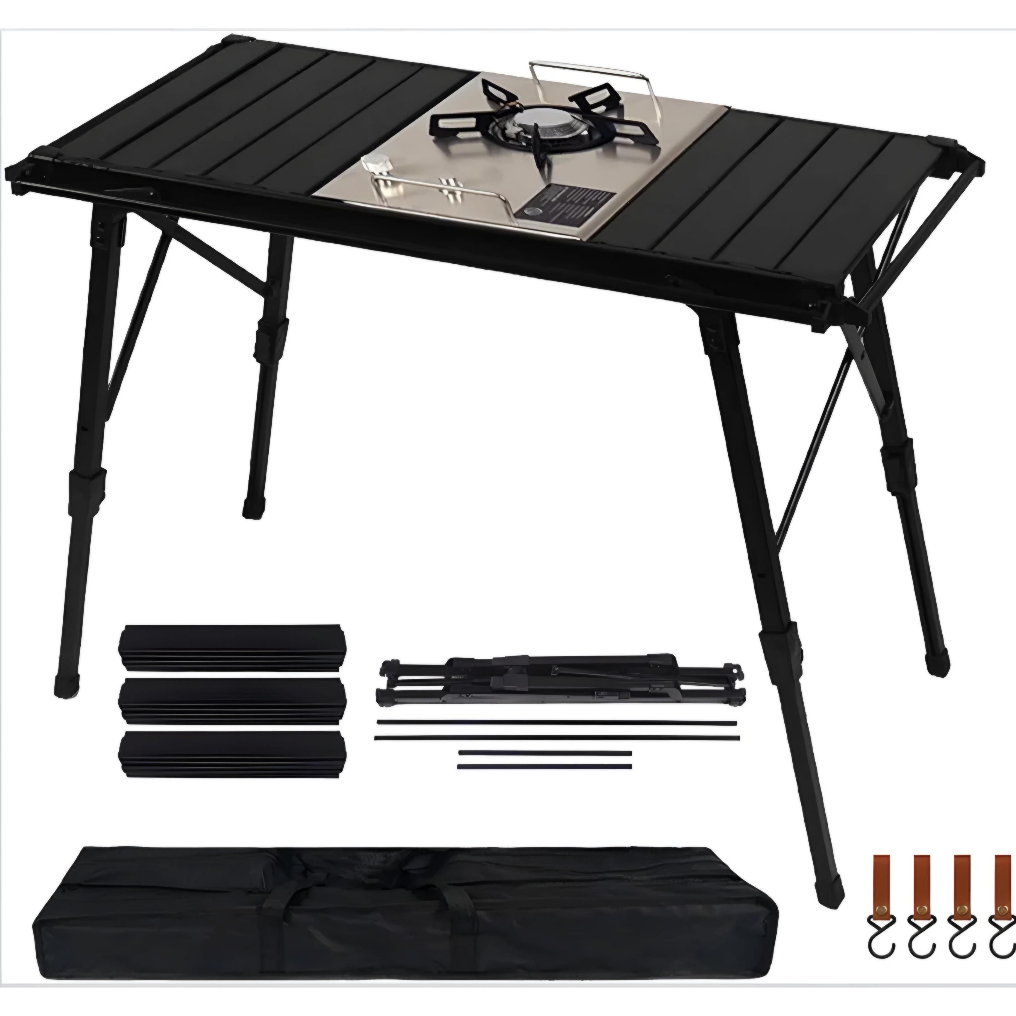 طاولة المونيوم بلاك 83*40*65