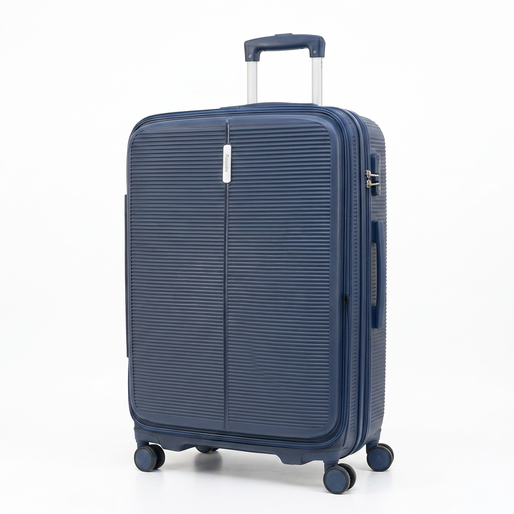 Blue travel bag, size 28